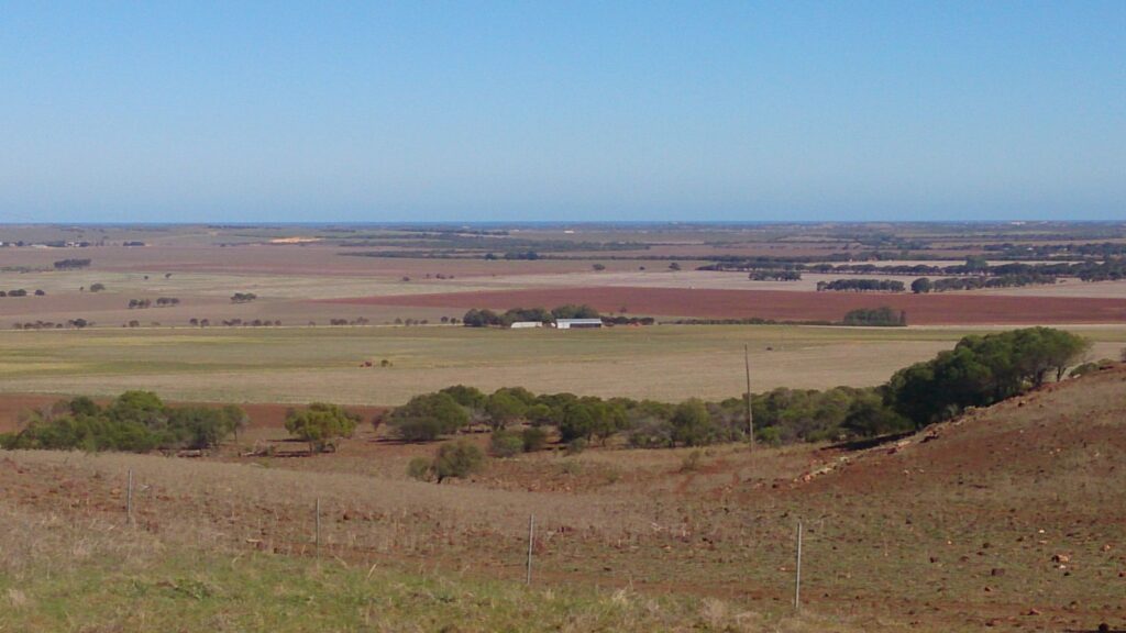 Landscape of farmland