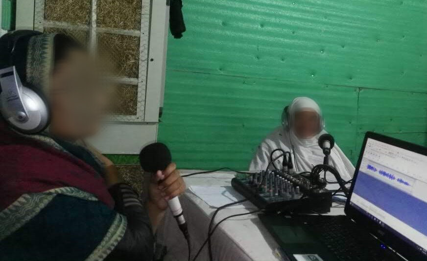 Women in Radio Studio