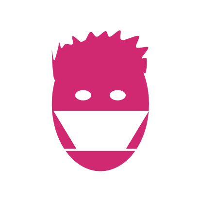 Icon of a face with mask