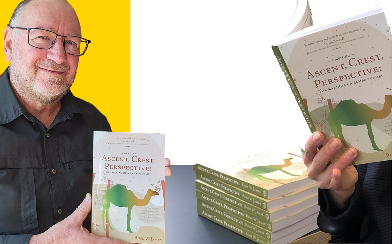Ross with books